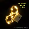 Fio de Luz LED para Decoração de Bolo de Flores Transfronteiriço em Estoque, Bateria Ag13, Ajustável em Três Níveis, Caixa Branca Pequena, Luzes Coloridas em Estoque