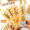 Kapibala Set de Papelería Lápiz Cinco en Uno Set de Premios de Cinco Piezas para Niños Set de Regla y Borrador Caja de Regalo Venta al por Mayor