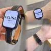 Iwatchs9 Borde Delgado Hebilla Magnética de Cuero Correa para Apple Watch Correa S10 Apple Watch87