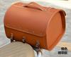 Bolsa traseira da motocicleta retro bolsa traseira caixa de cauda de couro de carro elétrico Yadi pedal Emma bolsa traseira caixa sobressalente universal