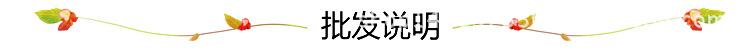 批发说明