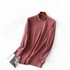 Camiseta Interior Auto-Calentable de Acrílico para Hombre, Nueva Prenda Interior Cálida Otoño e Invierno, Camiseta de Manga Larga Ajustada con Cuello Semi-Alto para Hombre