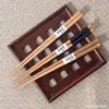 Pauzinhos de madeira de faia atacado pauzinhos infantis madeira maciça louça uso doméstico japonês pauzinhos de madeira nórdicos pauzinhos de madeira de faia personalizáveis pauzinhos de madeira não pintados