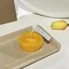 Vela de Aromaterapia Limão Queijo Adereços Criativos para Fotos Lembrancinhas de Casamento Vela de Soja Atmosférica Luminosa Feita à Mão