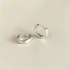 Pendientes geométricos en forma de U con goteo de aceite, a la moda, sencillos, frescos y dulces, para mujer, versátiles y elegantes, adecuados para el uso diario con un toque de alta gama