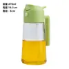 Dispensador de aceite de vidrio para rociar y verter, rociador de aceite de cocina, dispensador de aceite de oliva atomizado, botella de aceite en spray sin goteo