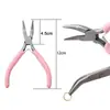 Pinzas Hechas a Mano, Mini Pinzas de Punta Fina de Mano, Accesorios para Manualidades, Pasadores Pequeños de Perlas Hechos a Mano, Materiales y Herramientas de Estilo Antiguo