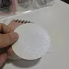Fundo de Papel para Insígnia de Flash Duplo Ouro Escovado com Glitter Prata com Glitter Branco Papel Escovado Insígnia de Papel Flash Refletivo Base Inferior Papel Base