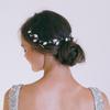 Tocado de novia de boda transfronterizo de Europa y Estados Unidos Mai Lang, peineta hecha a mano, hoja de aleación, cadena suave, banda para el cabello, accesorios para el cabello al por mayor