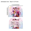 Venta Caliente Grupo Bruja Cazadora Kpop Periférico Bandera de Cumpleaños Cadena de Banderines Decoración de Fiesta Suministros Arreglo de Regalo de Primer Cumpleaños