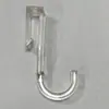 Ganchos para Painel Perfurado Ganchos de Cabide de Plástico de Encaixe Ganchos para Rack de Micro-ondas Ganchos Multifuncionais em S para Roupas e Chapéus Barra Plana Ganchos em Z