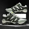 Zapatos de senderismo para hombre, resistentes al desgaste, para escalada de montaña, antideslizantes, de verano, de caña baja, talla grande, para exteriores, para senderismo.