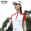 Ropa de Golf para Mujer Primavera y Verano Nuevas Blusas Ropa de Mujer Camisetas de Tenis de Manga Corta Ropa Pantalones Trajes