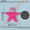 Decoración DIY Mediterránea Colgantes Pequeños Mini Decoraciones de Pared Creativas Accesorios Hechos a Mano Flotador de Pesca Ancla Adornos Colgantes para Jardín de Infancia
