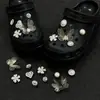 Fivela decorativa para sapato em corrente de strass de alta resistência, moderna e versátil, acessório 3D para tamancos, acessório de nicho DIY com fivela