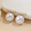 Brincos Geométricos Irregulares Personalizados Estilo Coreano Nicho Design Versátil Popular Estilo Quente Brincos Simples em Estoque