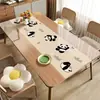 Fabricante Original Mantel de PVC Impreso Impermeable a Prueba de Aceite Resistente al Calor Lavable Dopamina Mesa de Comedor Mesa de Café Escritorio Protector