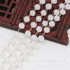 Yiwu Banhado a Ouro Cor Conservante DIY Corrente Coreana Jade Proteína Roda Facetada Contas Acessórios para Corrente B2249