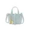Bolsa de Mão de Alta Qualidade com Bordado Transfronteiriço para Mulheres, Mini Bolsa Quadrada de Nicho Estilo Diana, Bolsa Transversal de Ombro Único Tendência para Meninas