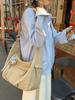 Bolso de Hombro Simple Versátil Nicho Transfronterizo para Mujer 2025 Nuevo Casual de Gran Capacidad Bandolera Bolso Tote Comercio Exterior