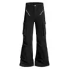 Pantalones de Trabajo Trendy Estilo Retro Americano Hechos a Medida Pantalones Casuales con Imágenes y Muestras, Fábrica de Ropa Producción de Muestras Oemodm