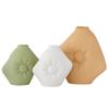 Florero de Almohada Transfronterizo Personalizado Adornos de Cerámica Florero Cerámica Artesanías de Alta Gama Decoración del Hogar Ventas Directas de Fábrica