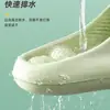Pantuflas Drenantes con Partículas de Masaje para Mujer, Verano, Hogar, Eva Suave, Suela Antideslizante, Pantuflas para Baño y Ducha para Parejas, Pantuflas para Hombre