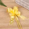 Comércio Exterior Venda Quente 30 Renda de Impressão Vazada Flor de Mão Natal Aniversário Embalagem de Presente Laço Fita de Flor