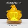 Gemas de Grava de Cristal Natural Transfronterizo Resina Gota de Goma Casa de Calabaza Cristal Desmagnetizador Cuenco Decoraciones Tarro de Dulces de Halloween