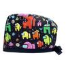 Gorro Quirúrgico Estampado de Algodón Puro, Gorro Ajustable para Mujeres de Cabello Largo, Dentista, Clínica Dental, Gorro Translúcido, Exportación para Hombres
