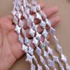 Estrela de Quatro Pontas de Luz Forte 10*14mm Pérola Natural de Água Doce Estrela de Quatro Pontas Pérola Barroca Acessórios para Colar DIY