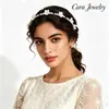 Nueva Diadema de Lazo de Perlas para Mujer, Accesorio para el Cabello de Verano, Pasador Estilo Hada, Diadema, Fabricante Mayorista de Celebridades de Internet