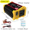 Inversor 12V para 220V110V300W500W conversão de energia solar automotiva off-grid onda senoidal modificada de alta frequência