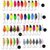 Conjunto de Iscas Atacado com 20/43 Peças com Anzóis Simples em Forma de Colher de Metal para Peixes como Truta, Minnow e Peixe de Superfície