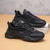 Zapatos deportivos de malla transpirable para hombre, estilo nuevo al por mayor, casuales y cómodos, zapatillas de correr versátiles de suela gruesa para hombre