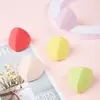 New Triangle Three-Dimensional Powder Puff Zongzi Rice Group All Sideways Makeup Beauty Makeup Egg Magic Rubik's Cube Pyramid Non-Latex Puff