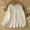 Camisa tipo muñeca de cuello redondo suelta de otoño, nuevo suéter