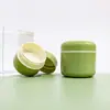 6 Especificaciones Botella Redonda Color Crema Gran Capacidad Botella de Boca Ancha Crema Facial Cuidado de la Piel Crema Reparadora Botella de Recarga Loción Corporal Botella para Exfoliante