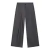Ropa para Hombre Nirben Pantalones Anchos de Pierna con Pinzas Estilo Americano para Hombre, Elegante Estilo Old Money, Versátiles Ajustados Casuales Largos, Modernos.