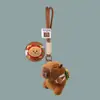 Lindo Llavero de Peluche de Capibara Colgante de Capibara Pequeño Colgante para Mochila de Estudiante Pequeño Regalo Venta al por Mayor Boutique