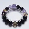 Pulsera de Cristal Natural Estrella de la Noche Bosque Morado Uruguay para Mujer, Moderna y Lujosa, Sensación de Alta Gama, Venta al por Mayor