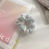 Diadema de malla con cabeza de bola para cabello largo del colon de mujer, cuerda para coleta de pelo de alta calidad, banda de goma de temperamento simple, accesorios para el cabello al por mayor