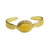 Pulsera de Cera de Abeja Natural Aiyu Pulsera de Ámbar Amarillo Joyería Estilo Étnico Fábrica Venta al por Mayor y Entrega S3112917