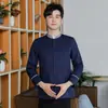 Ropa de Trabajo para Limpieza de Manga Larga para Mujeres Personal de Limpieza de Habitaciones de Hotel Uniforme de Pa Trabajador de Limpieza de Propiedad Comunitaria Ropa de Otoño e Invierno