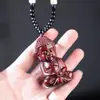 Pieza de Mano Budita Rojo Pequeña Hoja Sándalo Tallado en Sándalo Versión Q Budita Pequeño Pequeño Tathagata Accesorios de Escritorio Creativos Personalizados