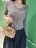Bolsa Transversal de Ombro Único com Design de Nicho Coreano para Mulheres 2026 Nova Moda Outono e Inverno Bolsa de Mão Casual Bolsa Concha Transfronteiriça