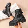 Otoño 2026 Nuevo Talla Grande Botas Casuales Cómodas para Mujer Estilo Europeo y Americano Modernas para Exteriores Talla Única