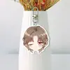 En Nombre de la Serie de Juegos Shine Fondo Blanco Acrílico Llavero Doble Cara Colgante para Mochila Soporte Mercancía Personalizable
