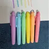 [En Stock] Marcador de Llaves Color Macarrón Morandi Set de Estudiante Resaltador