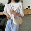 Bolso de paja para mujer, primavera y verano 2021, nuevo bolso de mano moderno y versátil, bolso de hombro tipo bandolera popular en Internet.